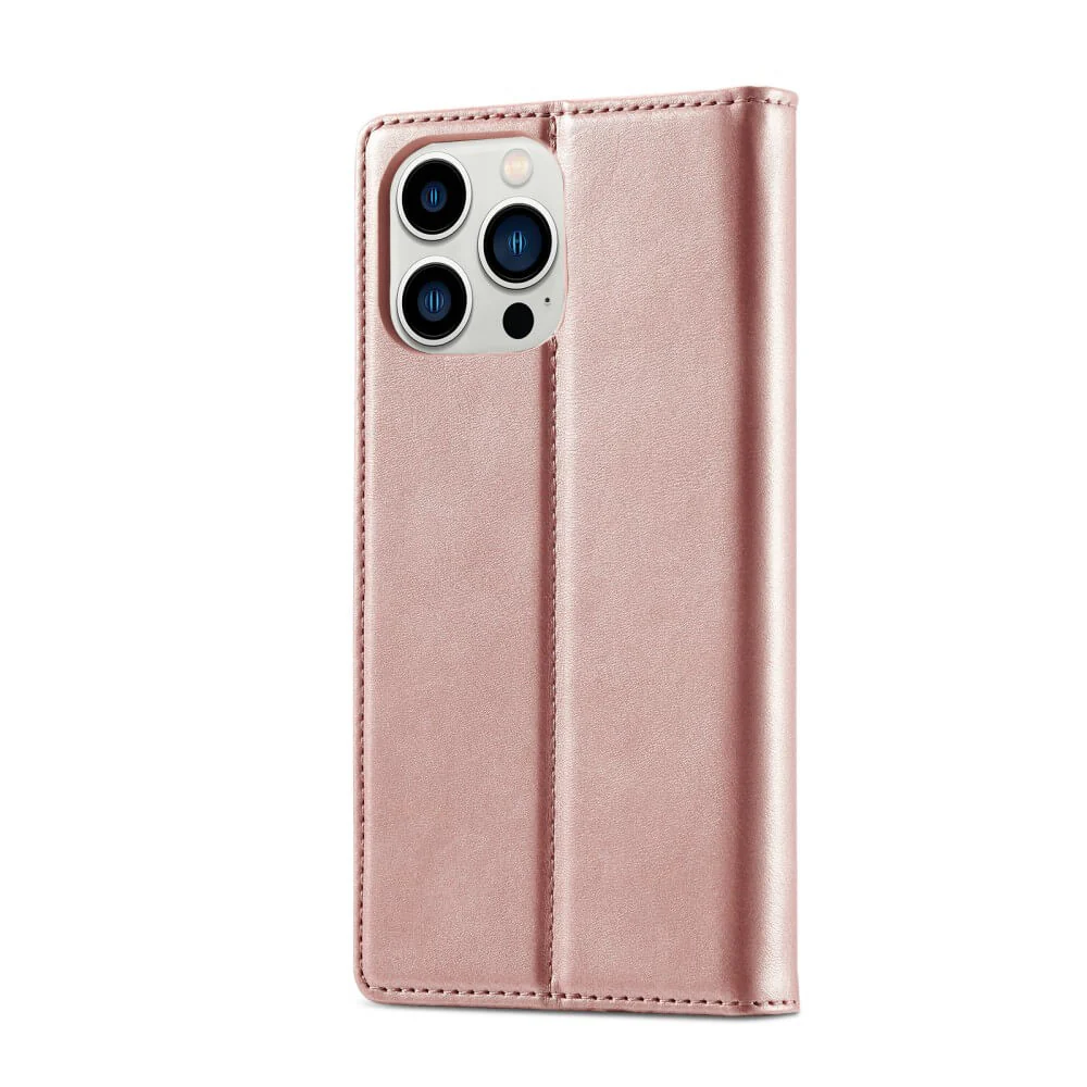 iPhone 16 Pro - LC.IMEEKE Flip Case Vintage - Image 39