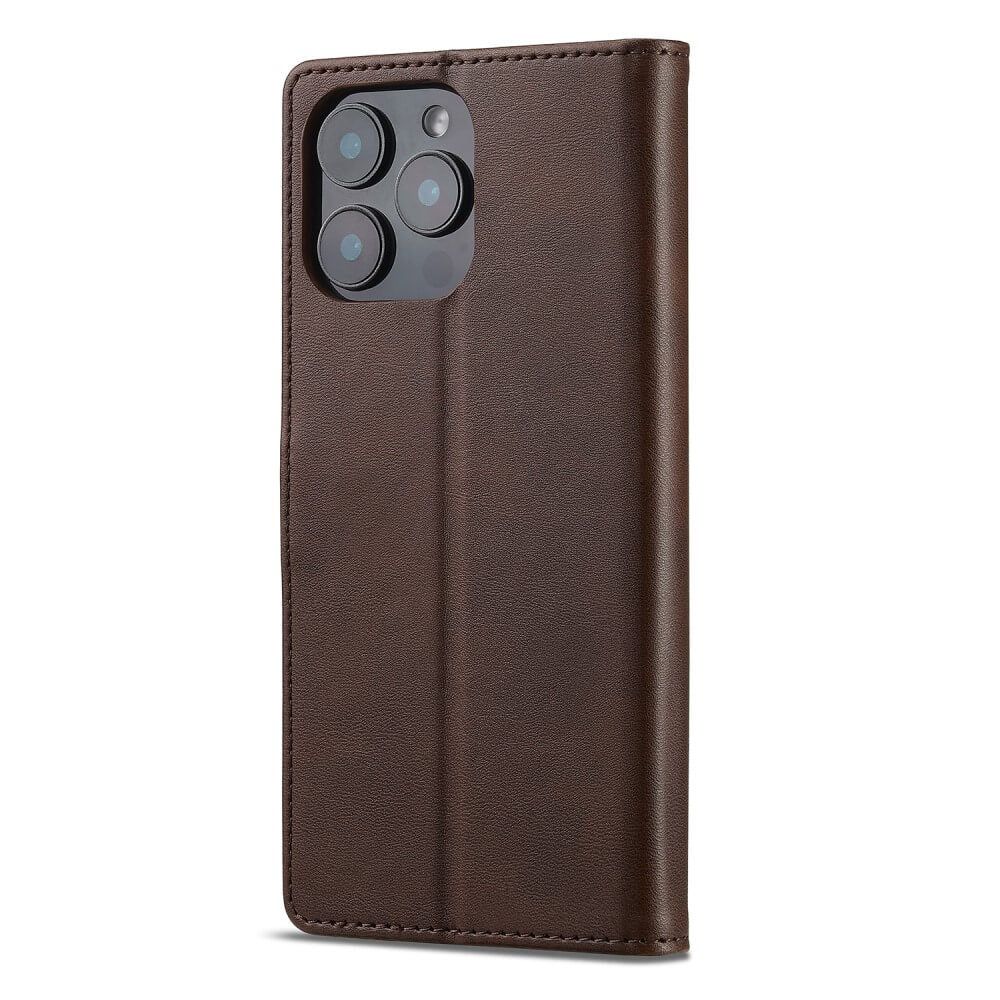iPhone 16 Pro - LC.IMEEKE Leder Etui Hülle - Image 39