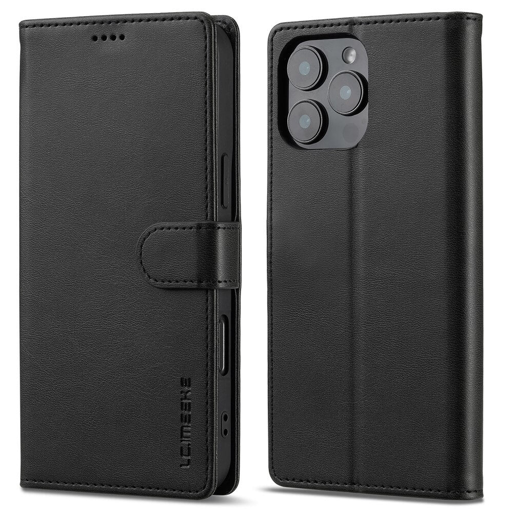 iPhone 16 Pro - LC.IMEEKE Leder Etui Hülle - Image 7
