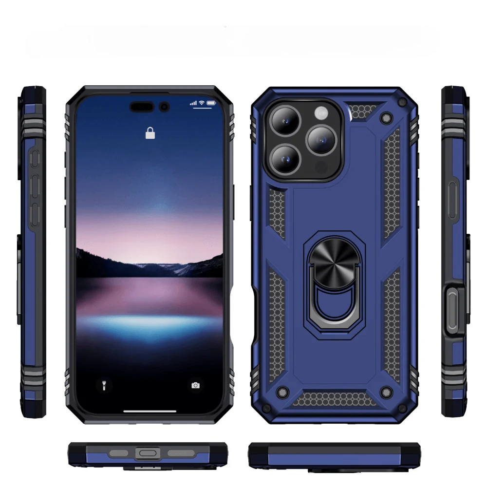 iPhone 16 Pro Max - Robustes Back Cover mit Kickstand - Image 14