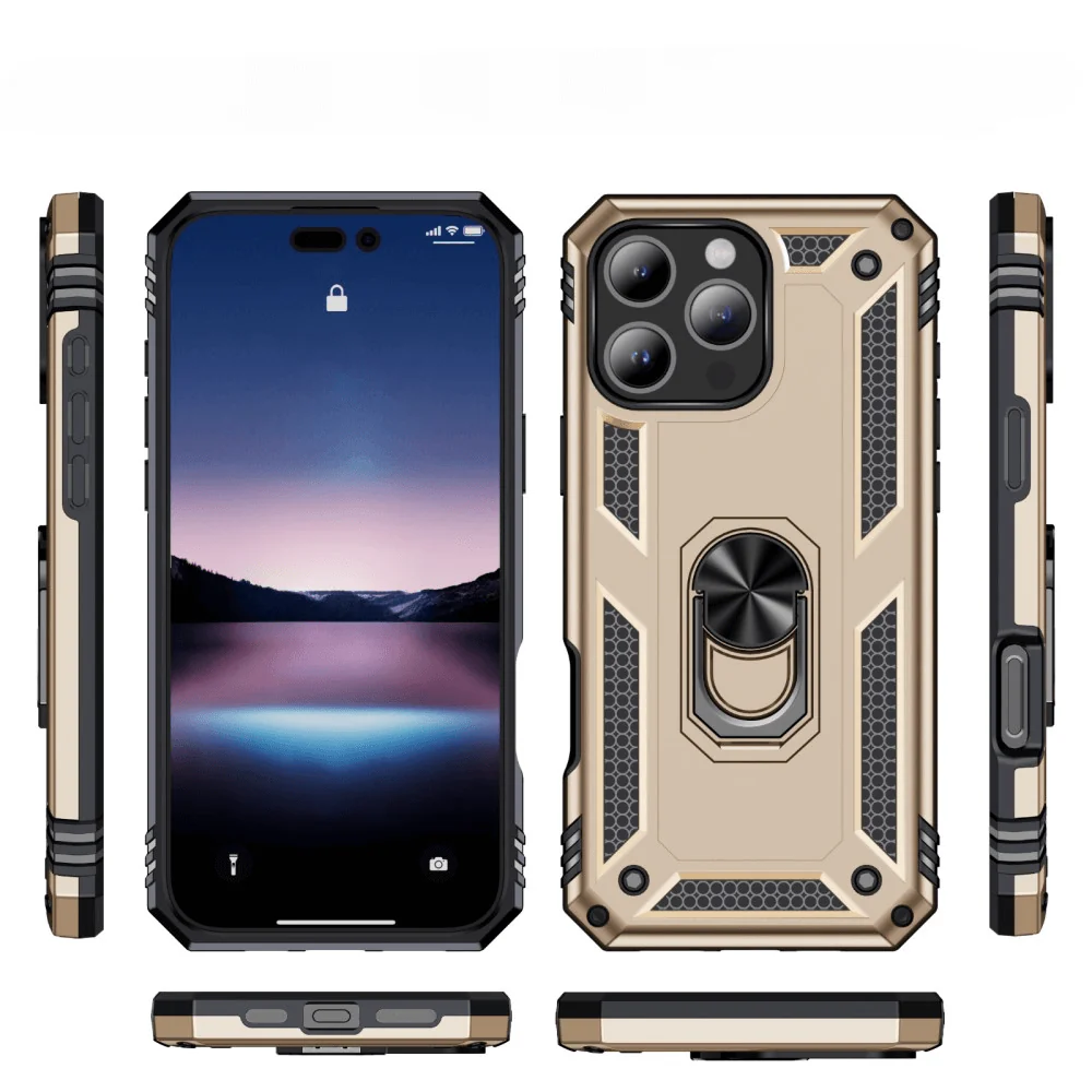 iPhone 16 Pro Max - Robustes Back Cover mit Kickstand - Image 21