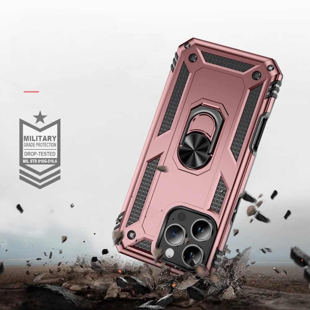 iPhone 16 Pro Max - Robustes Back Cover mit Kickstand - Image 25