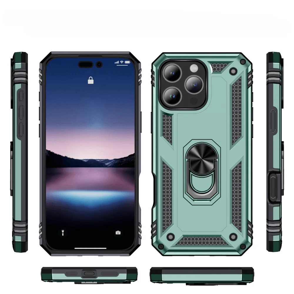 iPhone 16 Pro Max - Robustes Back Cover mit Kickstand - Image 28