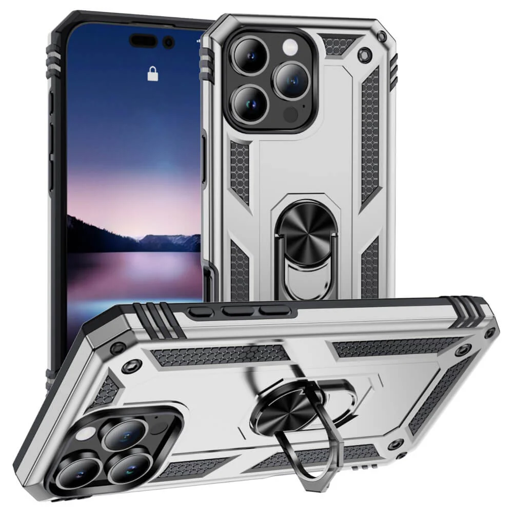 iPhone 16 Pro Max - Robustes Back Cover mit Kickstand - Image 32