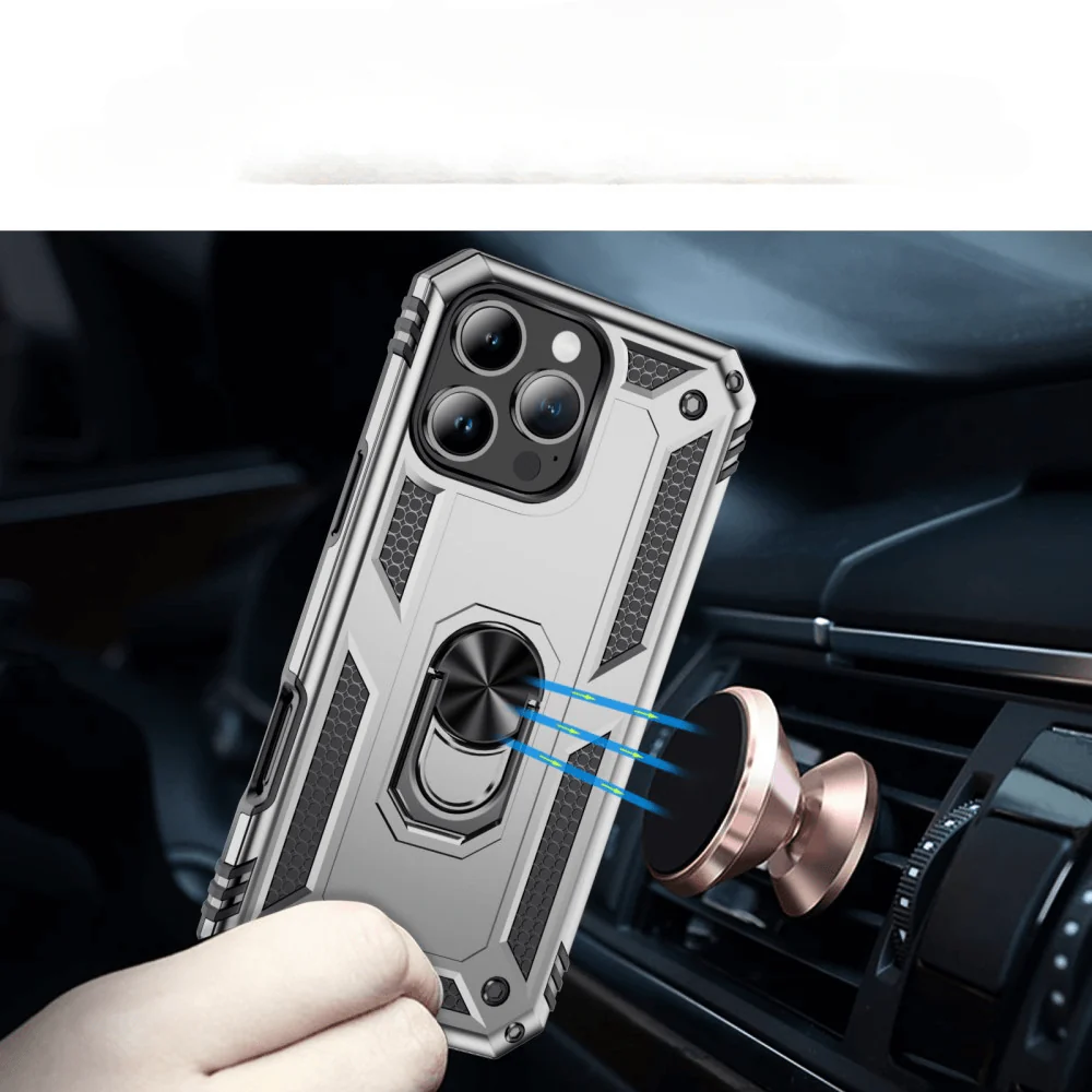 iPhone 16 Pro Max - Robustes Back Cover mit Kickstand - Image 35