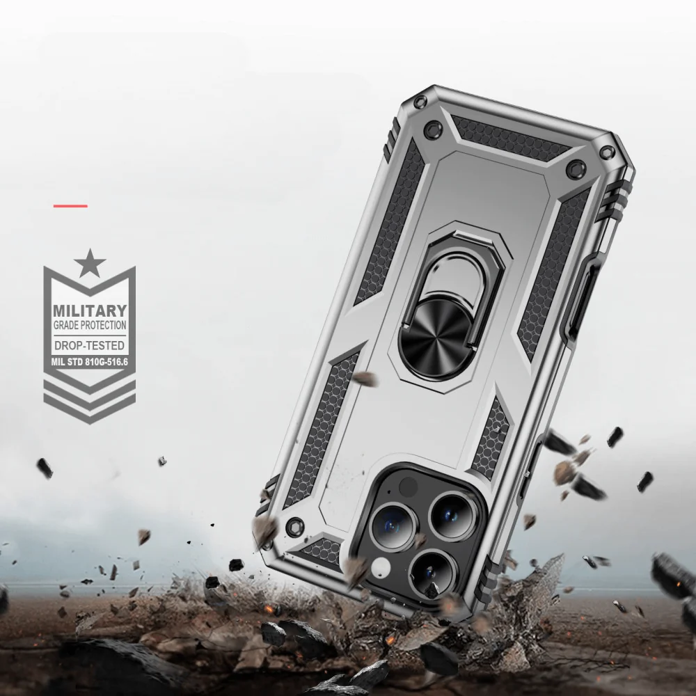 iPhone 16 Pro Max - Robustes Back Cover mit Kickstand - Image 36
