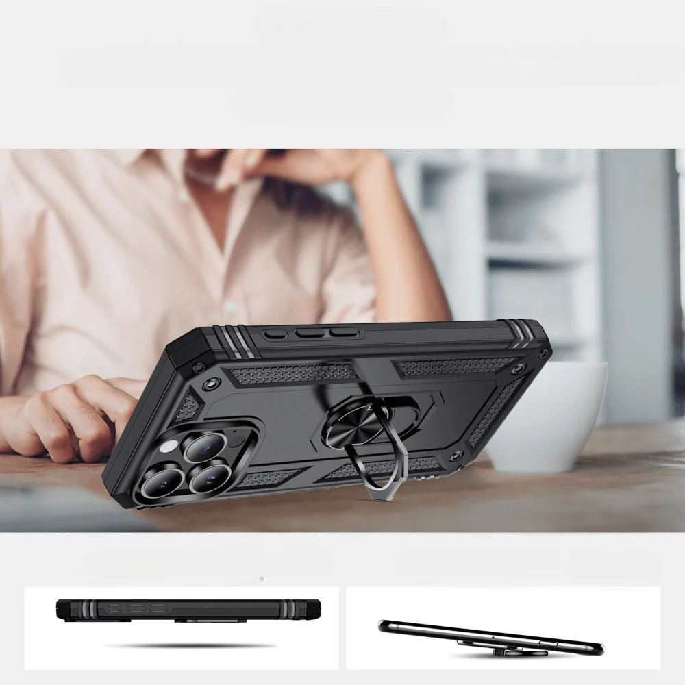 iPhone 16 Pro Max - Robustes Back Cover mit Kickstand - Image 6