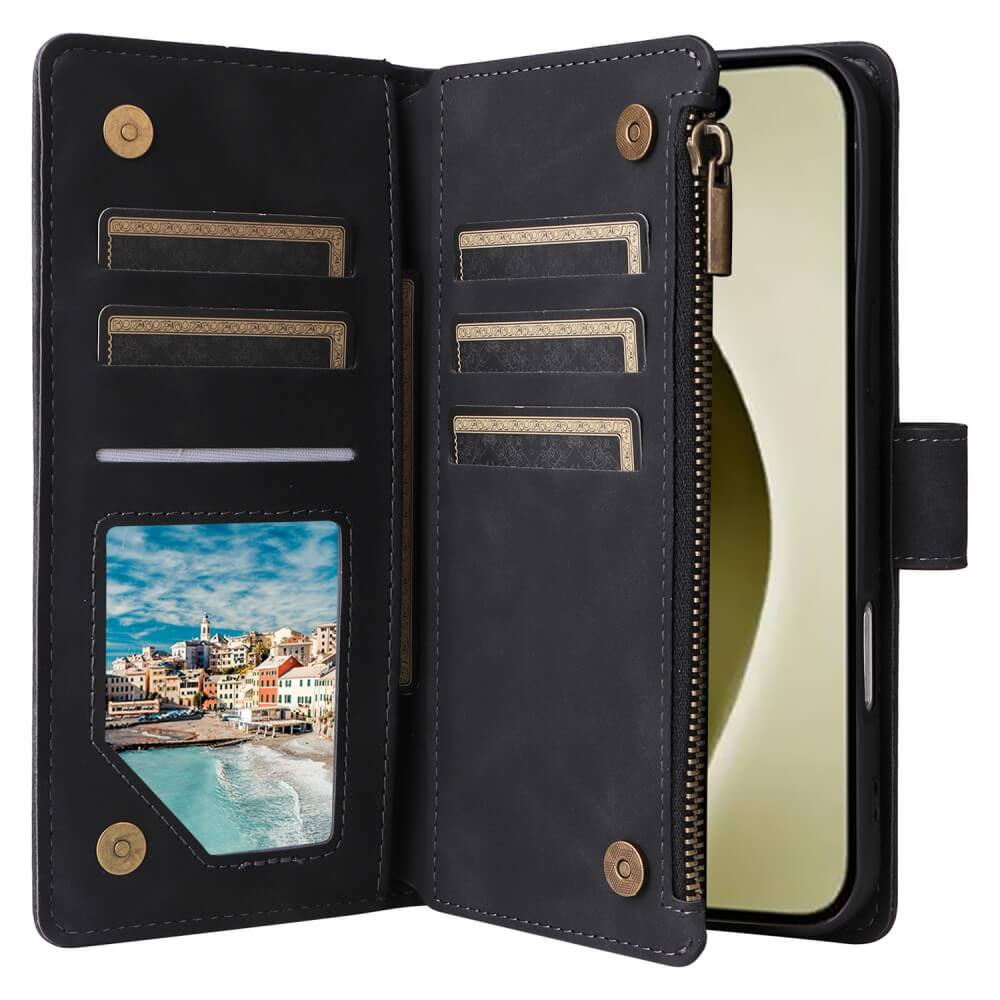 iPhone 16 Pro Max - Brieftaschen Hülle mit Umhängeband - Image 31