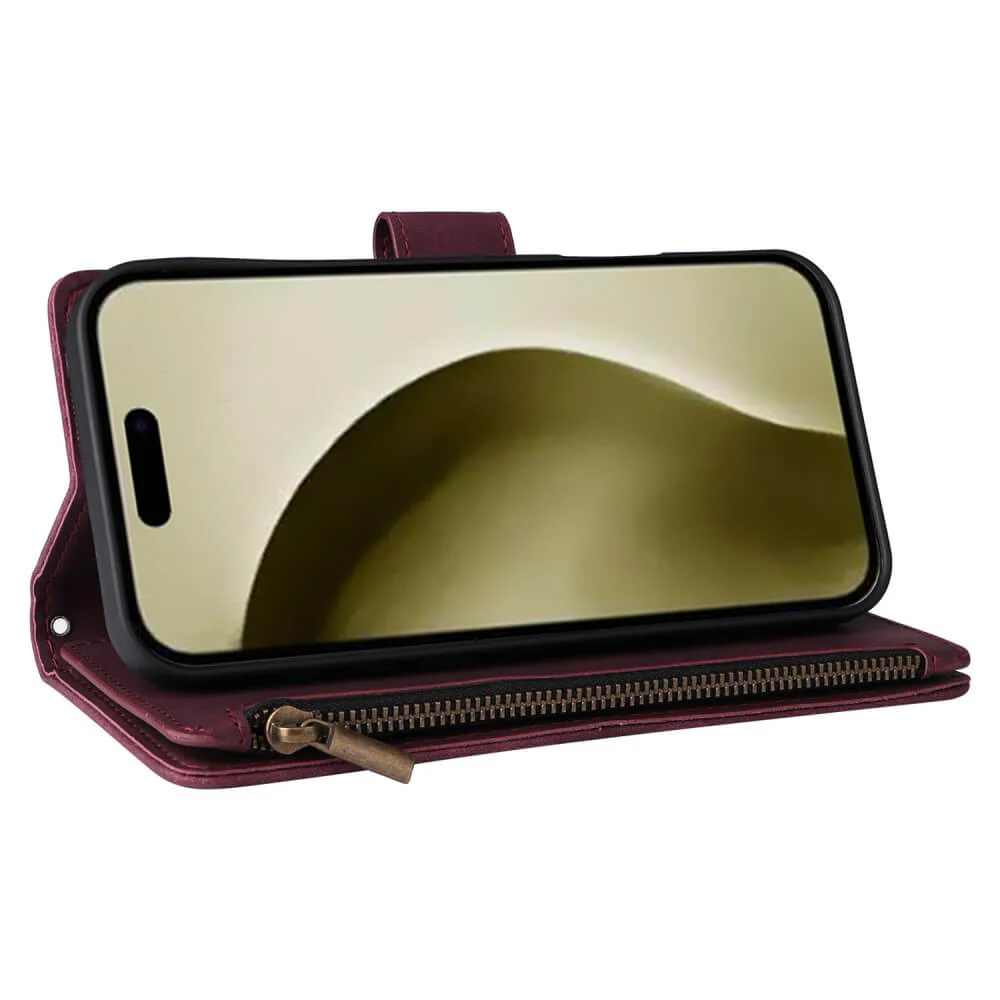 iPhone 16 Pro Max - Brieftaschen Hülle mit Umhängeband - Image 5