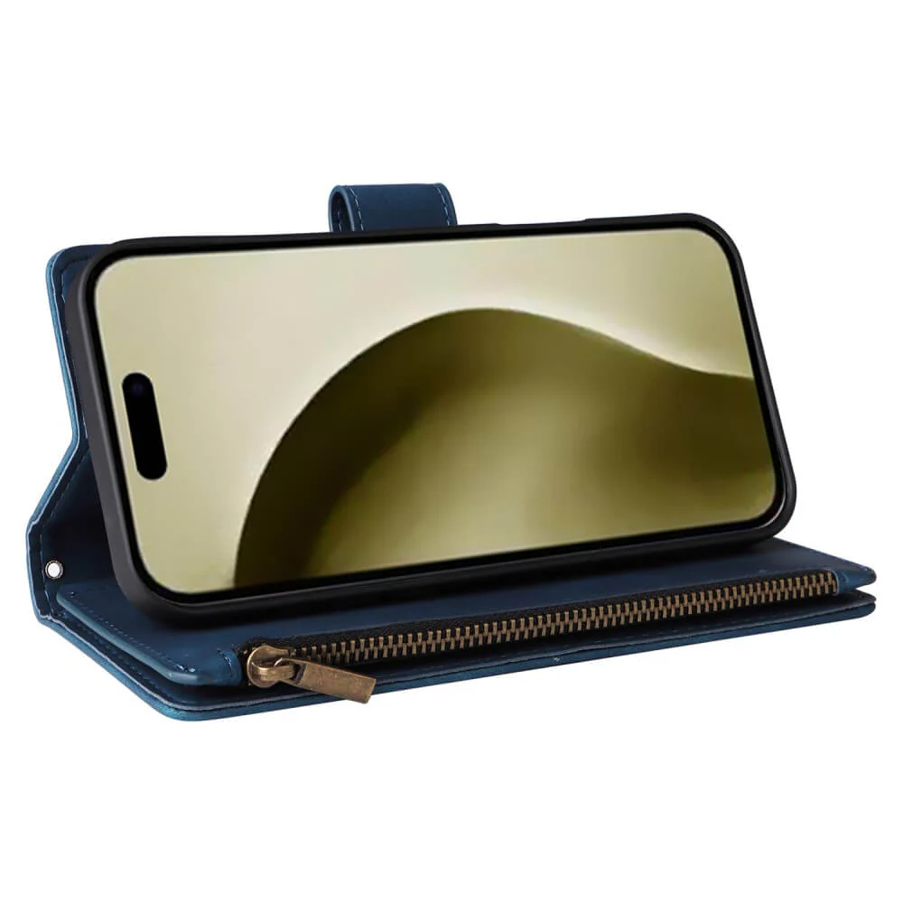 iPhone 16 Pro Max - Brieftaschen Hülle mit Umhängeband - Image 65