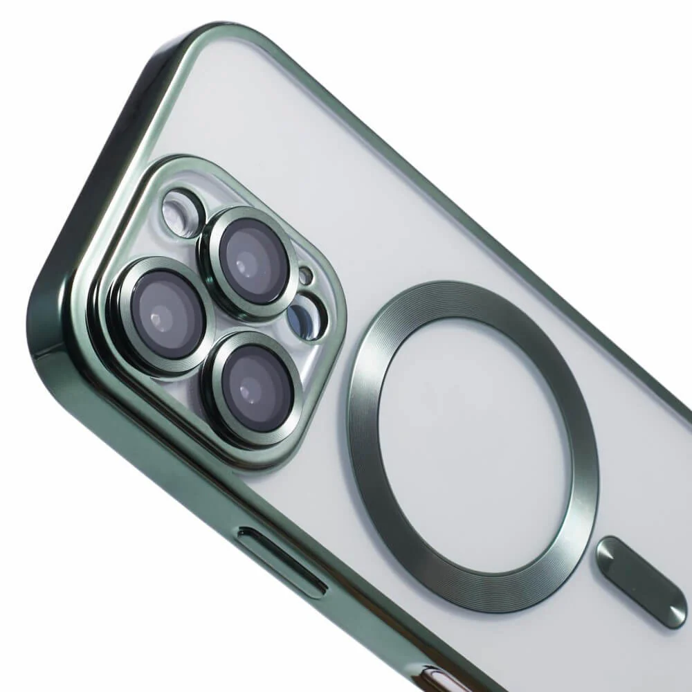 iPhone 16 Pro Max - Handyhülle mit metallischem Design & Kameraschutz - Image 30