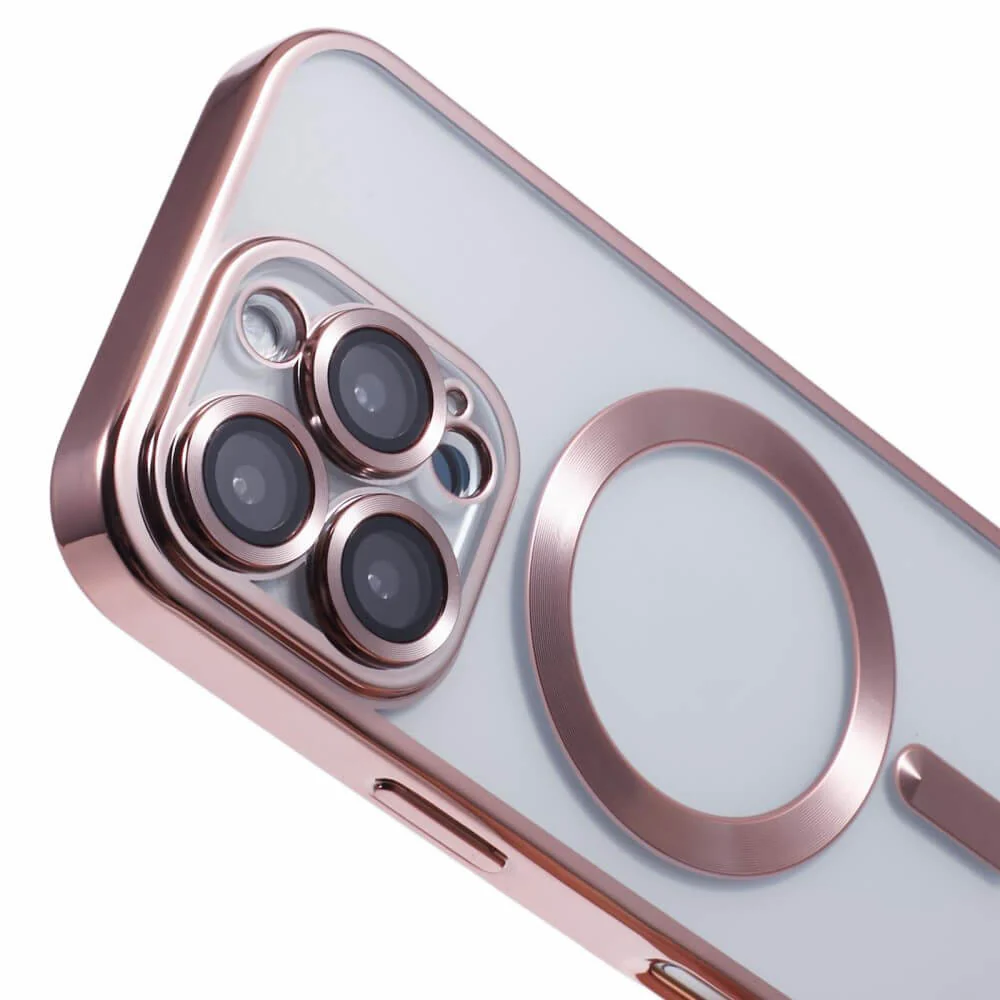 iPhone 16 Pro Max - Handyhülle mit metallischem Design & Kameraschutz - Image 36