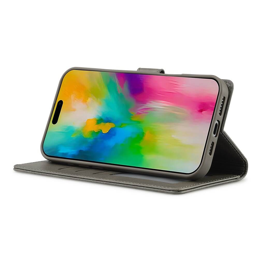 iPhone 16 Pro Max - LC.IMEEKE Leder Etui Hülle - Image 13