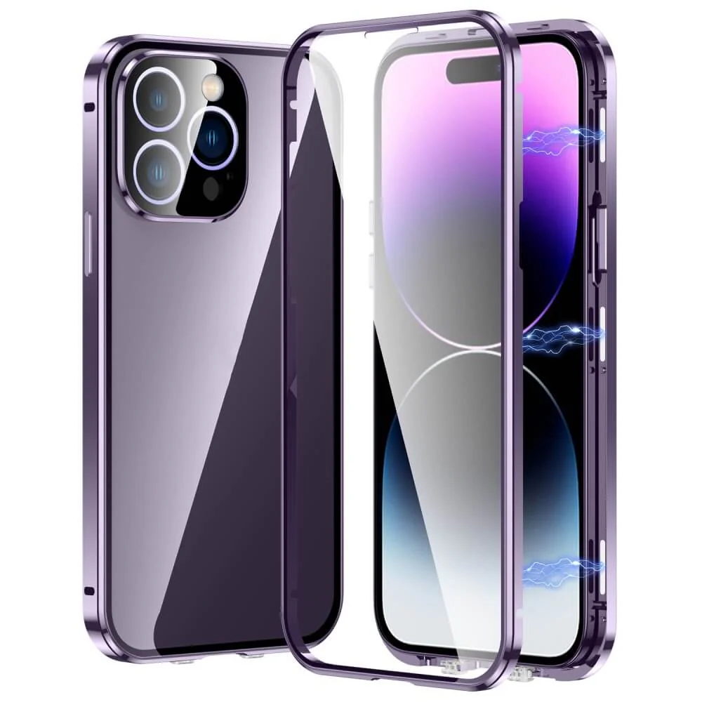 iPhone 16 Pro Max - Magnetische 360° Premium Schutzhülle mit Panzerglas - Image 5