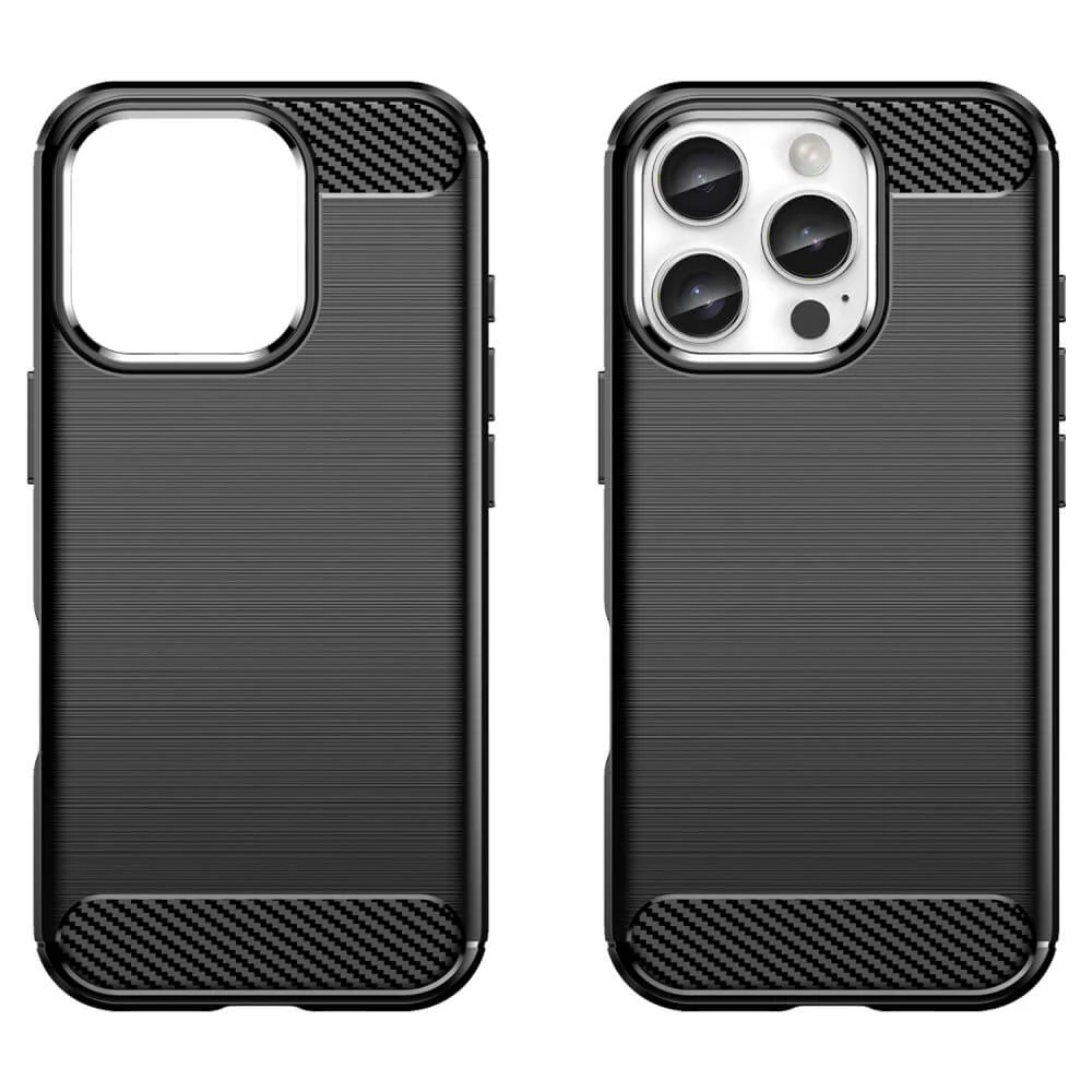 iPhone 16 Pro Max - Metall Carbon Look Hülle - Image 6