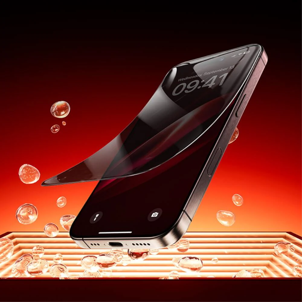 iPhone 16 Pro Max - Panzerglas Display Privacy Anti-Spy - Image 3