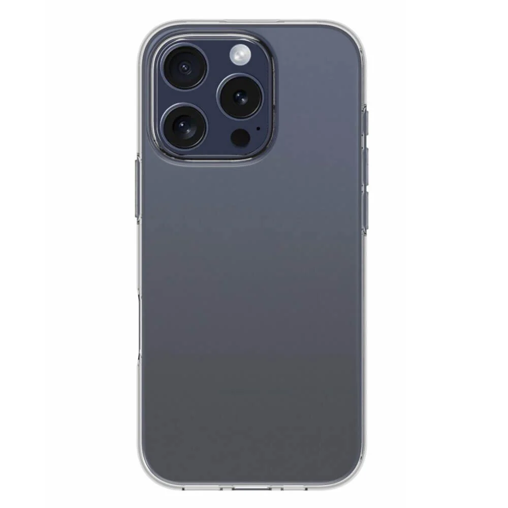 iPhone 16 Pro - Silikon Gummi Case transparent - Image 3