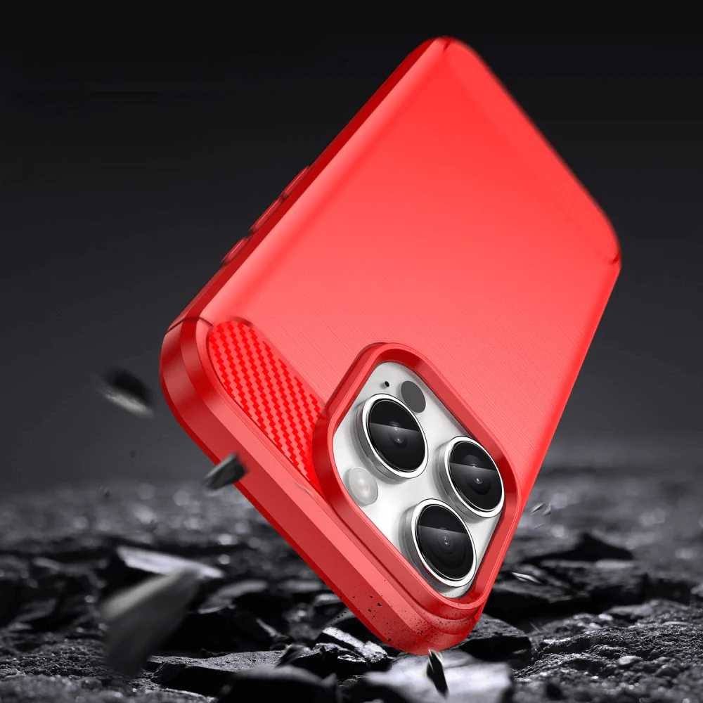 iPhone 16 Pro - Metall Carbon Look Hülle - Image 12