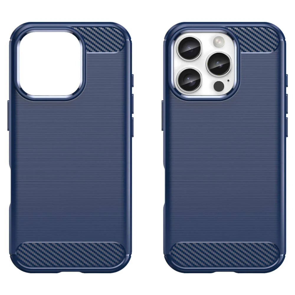 iPhone 16 Pro - Metall Carbon Look Hülle - Image 16