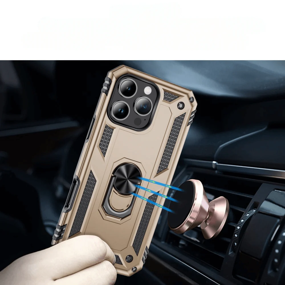 iPhone 16 Pro - Robustes Back Cover mit Kickstand - Image 14
