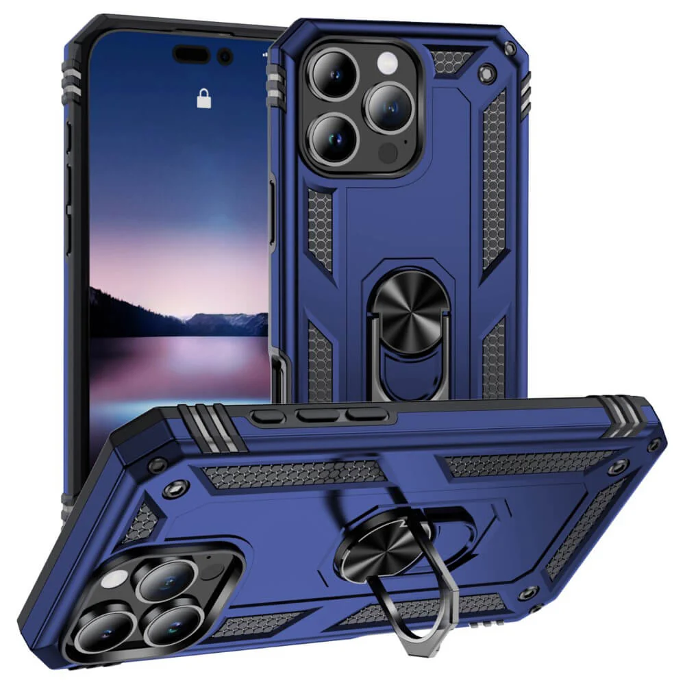 iPhone 16 Pro - Robustes Back Cover mit Kickstand - Image 21