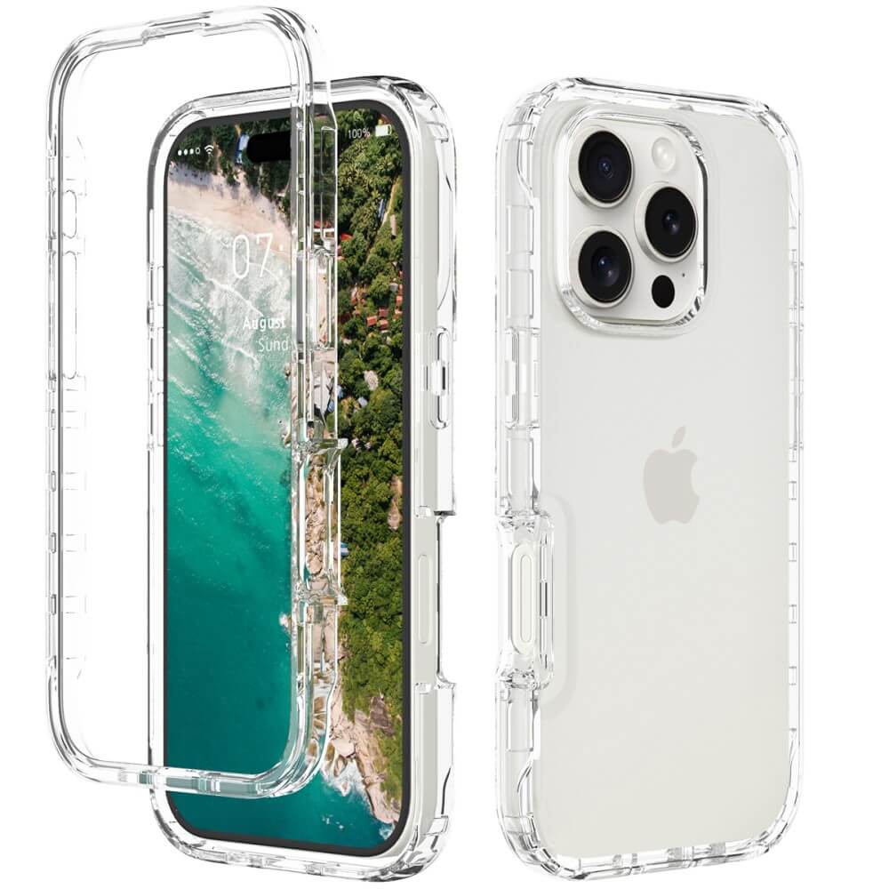 iPhone 16 Pro - Stossfeste Hybrid Handyhülle