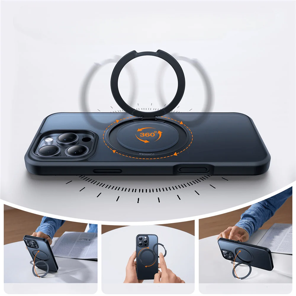 iPhone 16 Pro - TORRAS Ostand O1 Guardian Series - Image 2