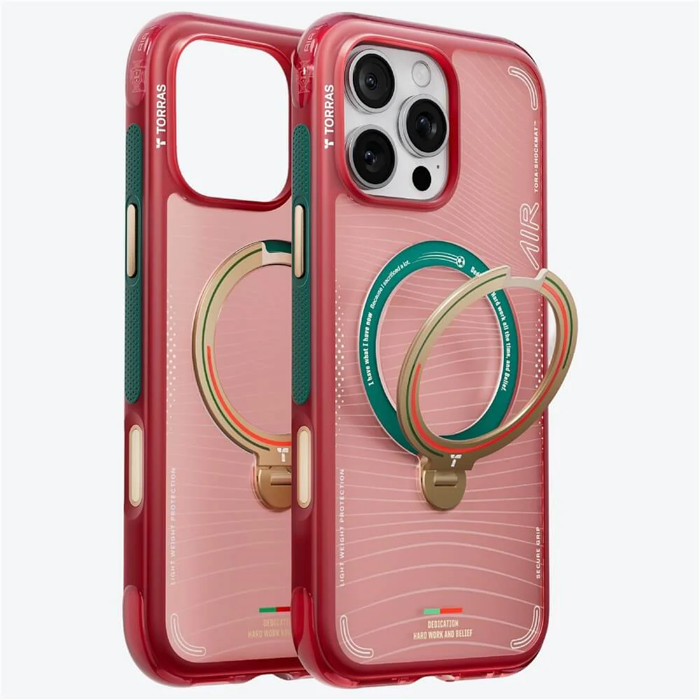 iPhone 16 Pro - TORRAS Ostand Q3 Air MagSafe Wave of Passion – Portugal Limited Edition