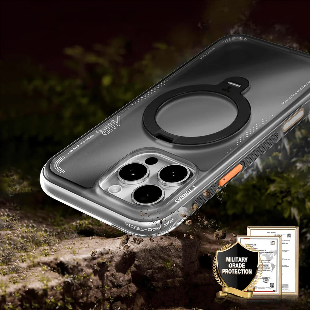 iPhone 16 Pro- TORRAS Ostand Q3 Air Series - Image 3