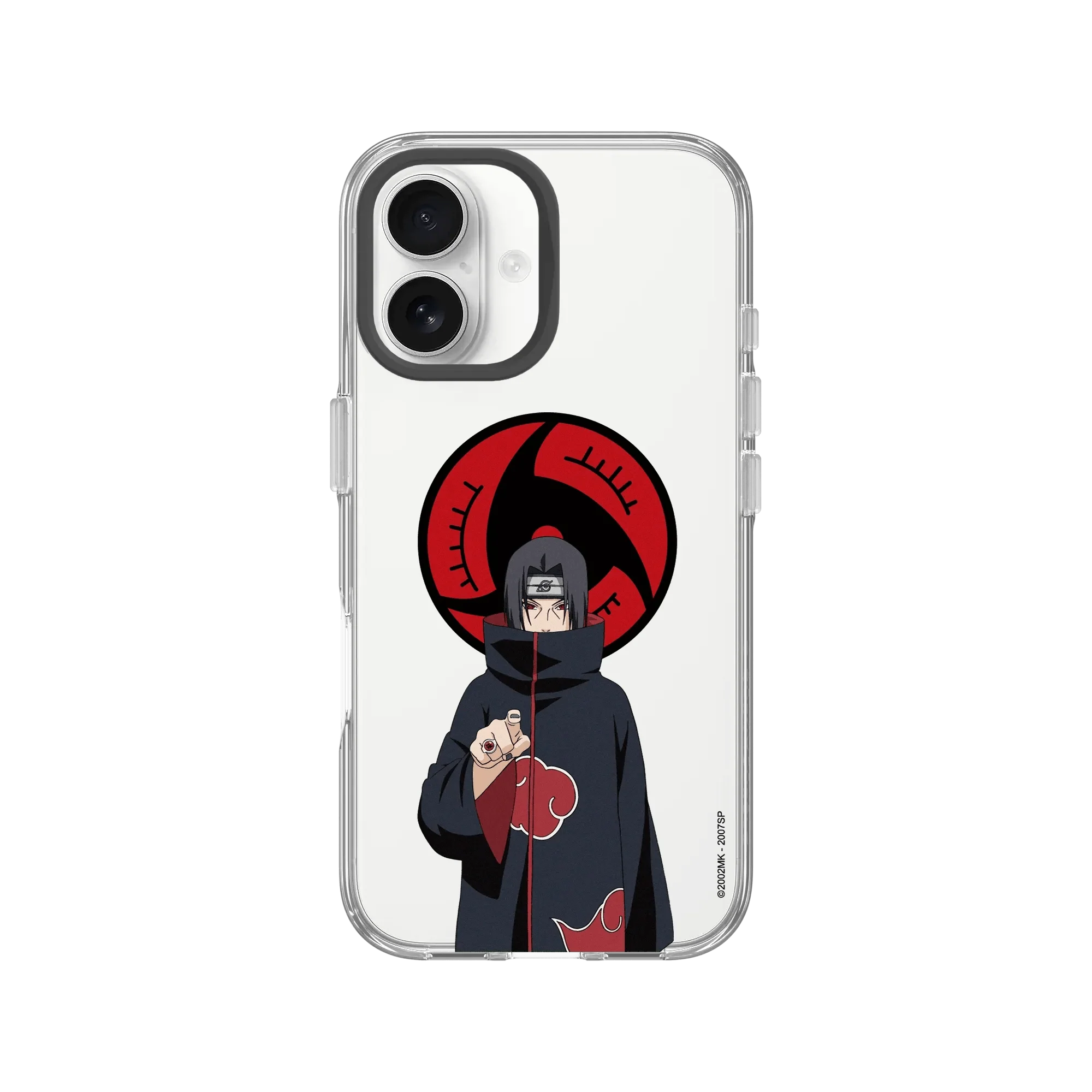 iPhone 16 - Rhinoshield Clear Case Itachi Sharingan
