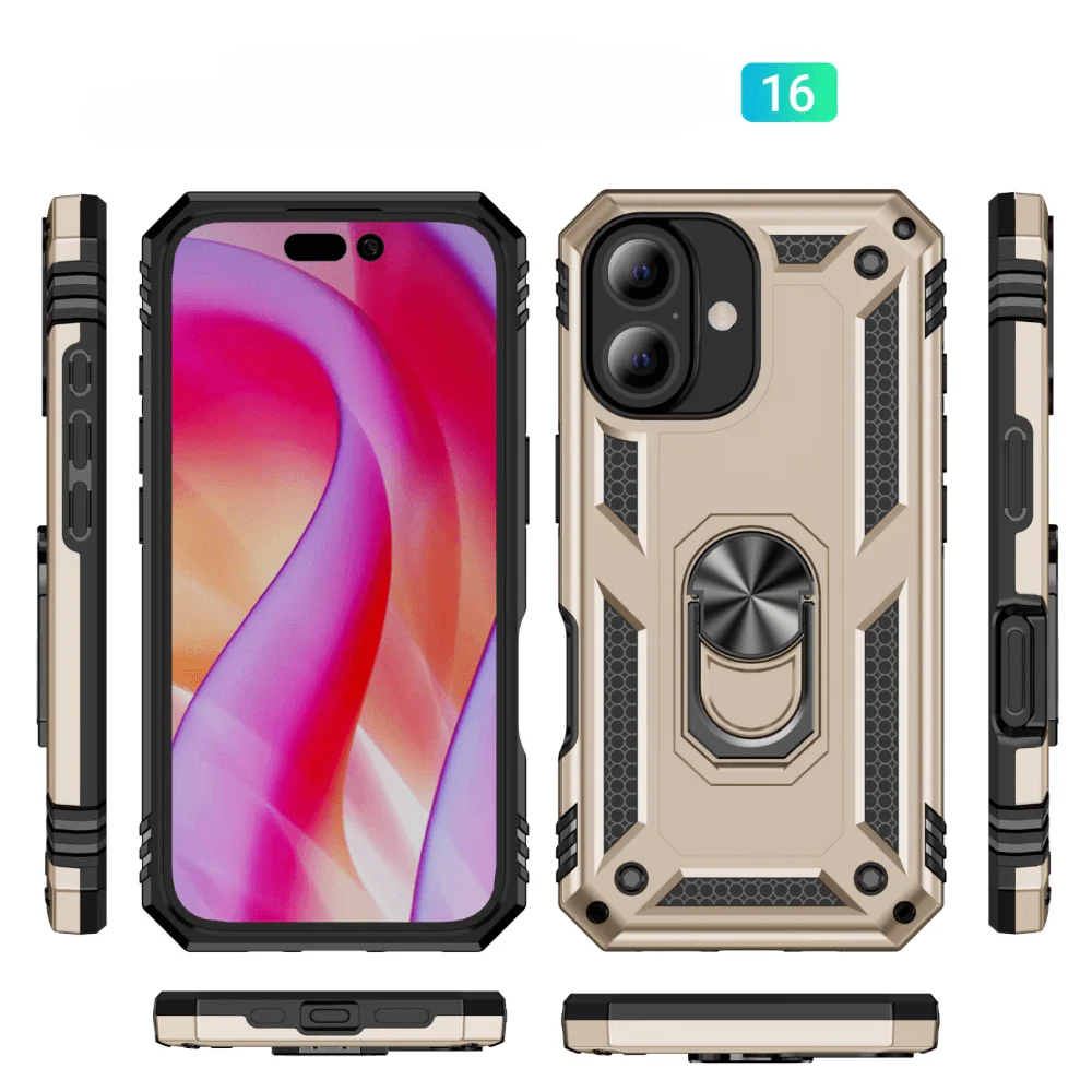 iPhone 16 - Robustes Back Cover mit Kickstand - Image 14
