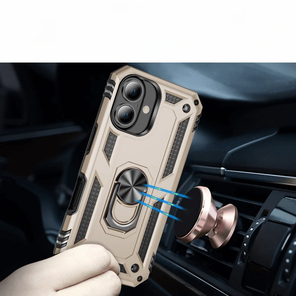 iPhone 16 - Robustes Back Cover mit Kickstand - Image 16