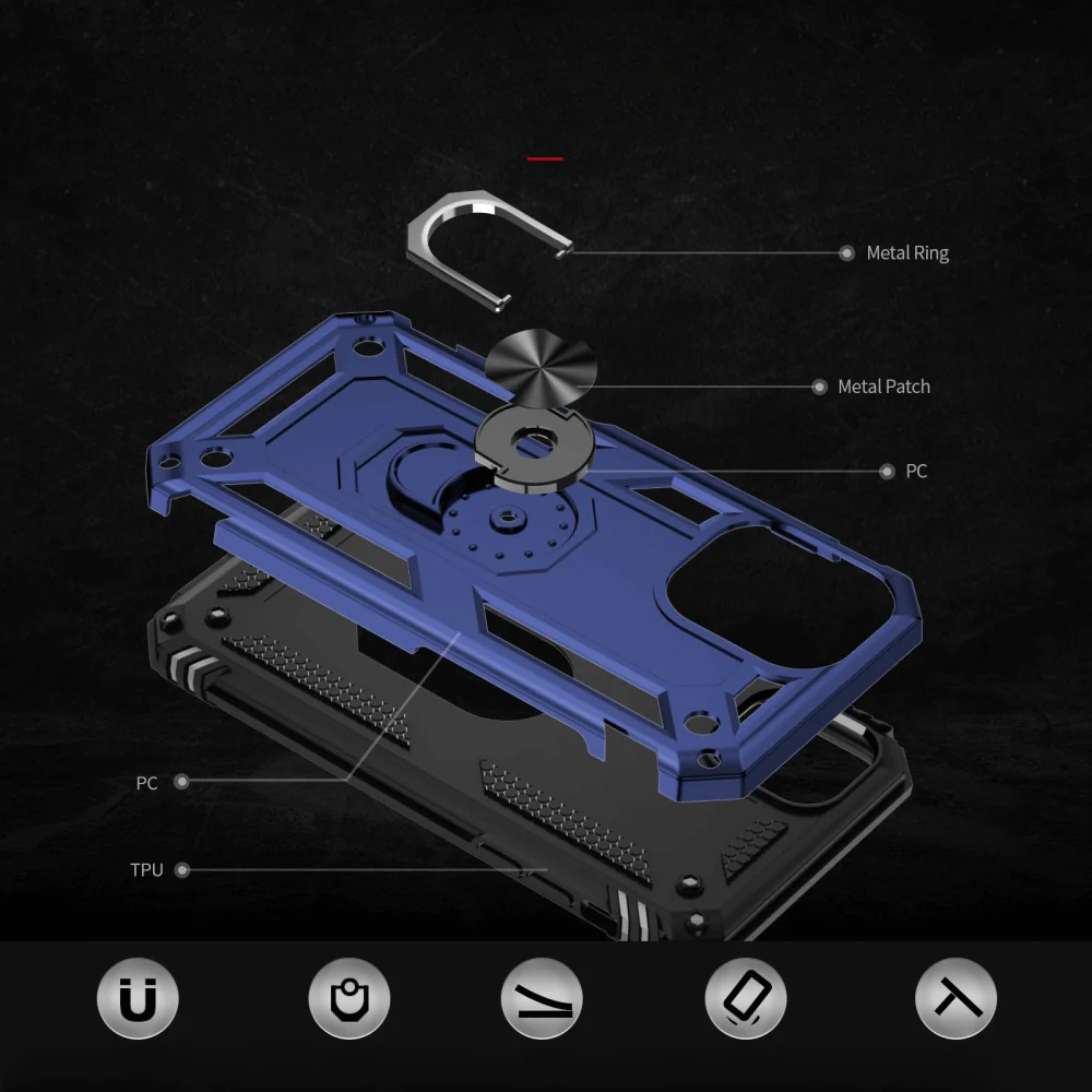 iPhone 16 - Robustes Back Cover mit Kickstand - Image 23