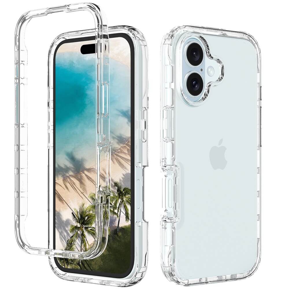 iPhone 16 - Stossfeste Hybrid Handyhülle