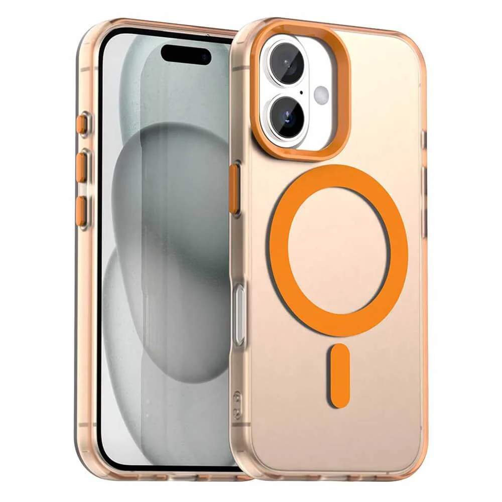 iPhone 17 - Acryl-Handyhülle mit Magnet und Farbakzent - Image 5