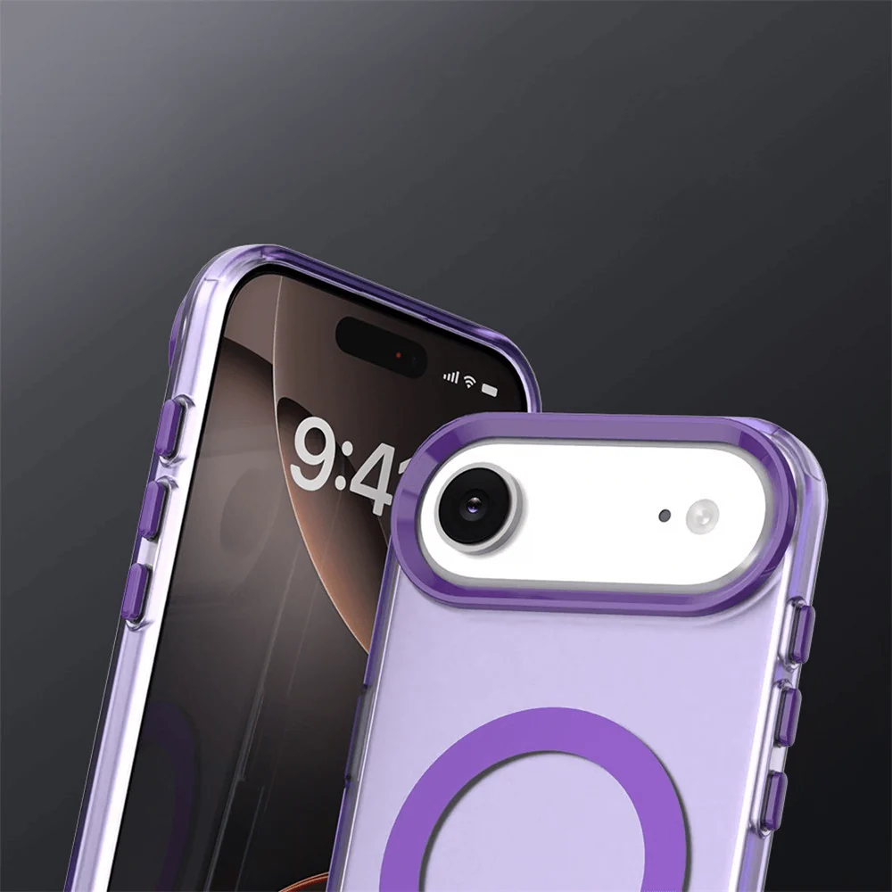 iPhone Air - Acryl-Handyhülle mit Magnet und Farbakzent - Image 27
