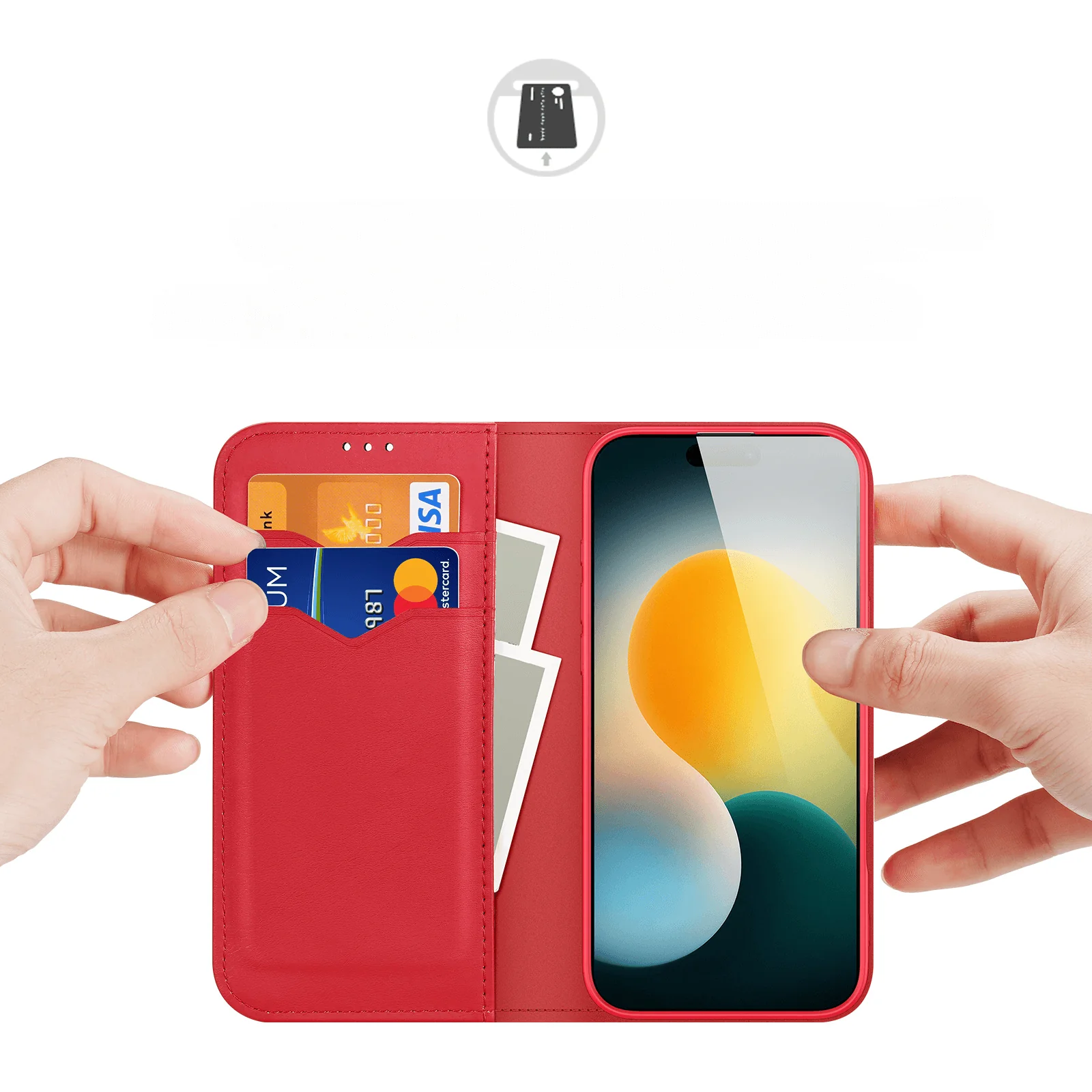 iPhone Air - DUX DUCIS HIVO Etui Tasche mit RFID-Schutz - Image 15