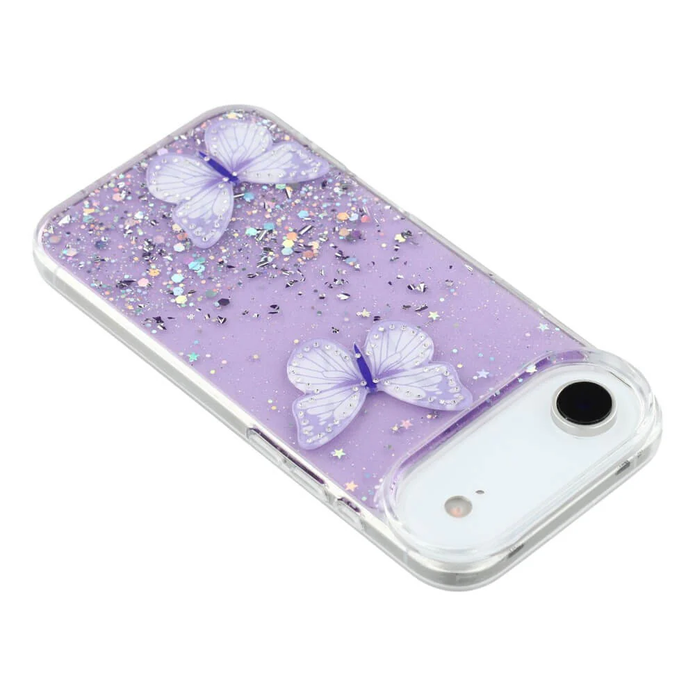 iPhone Air - Glitzer Hülle Schmetterlinge - Image 11