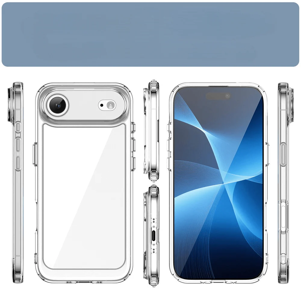iPhone Air - Schützende Acryl-Handyhülle mit erhöhtem Rand - Image 18
