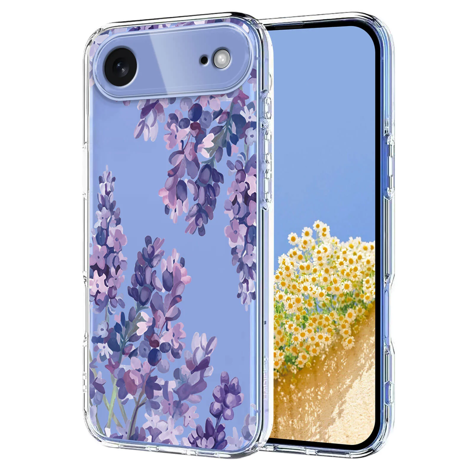 iPhone Air - Silikon Gummi Hülle Blumen - Image 21