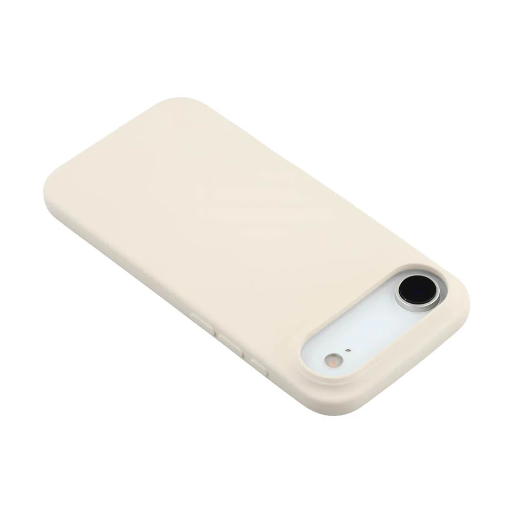 iPhone Air - Silikon Gummi Hülle in Unifarbe - Image 35