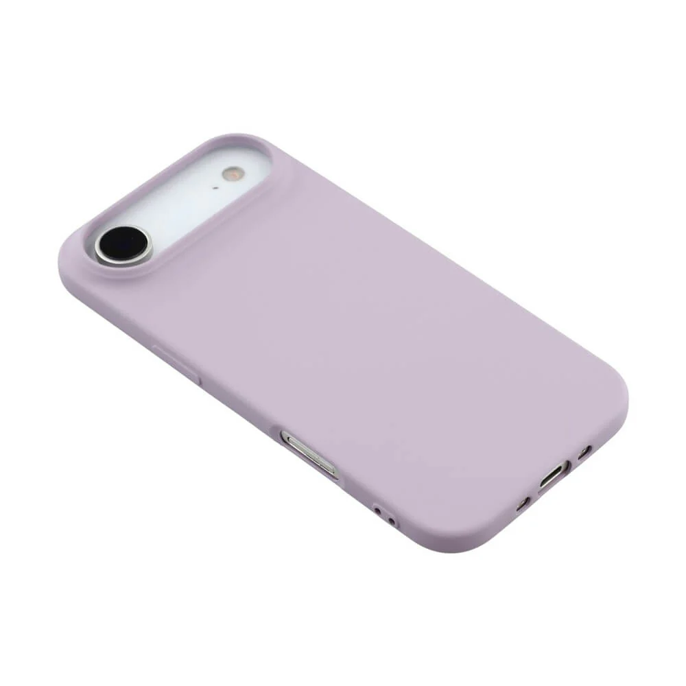 iPhone Air - Silikon Gummi Hülle in Unifarbe - Image 64