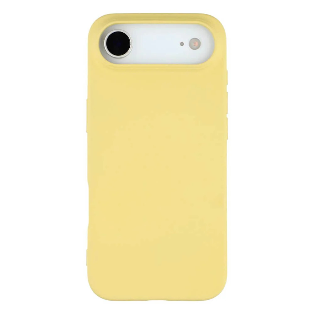 iPhone Air - Silikon Gummi Hülle in Unifarbe - Image 67