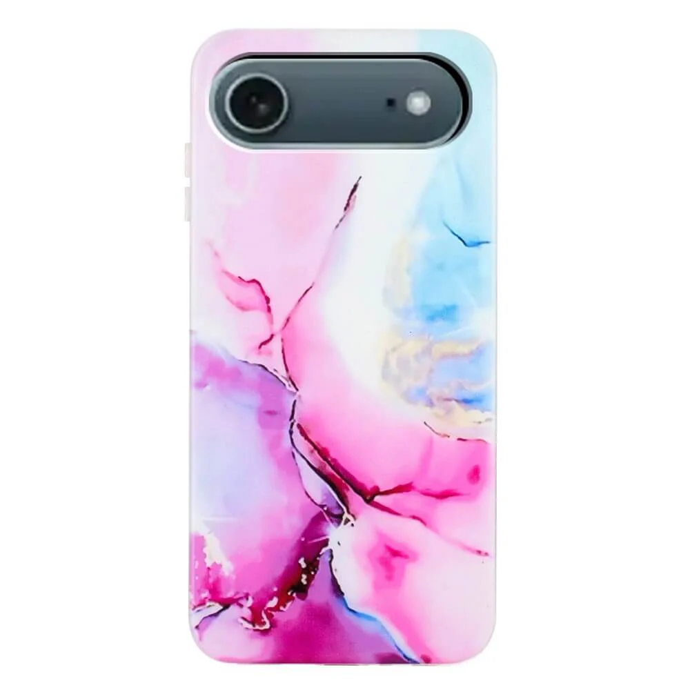 iPhone Air - Silikon HĂŒlle mit Marble Motiv