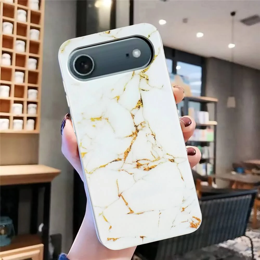 iPhone Air - Silikon HĂŒlle mit Marble Motiv - Image 16