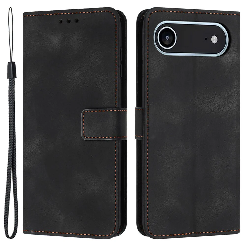iPhone Air – Wildleder Look Etui im Vintage Design