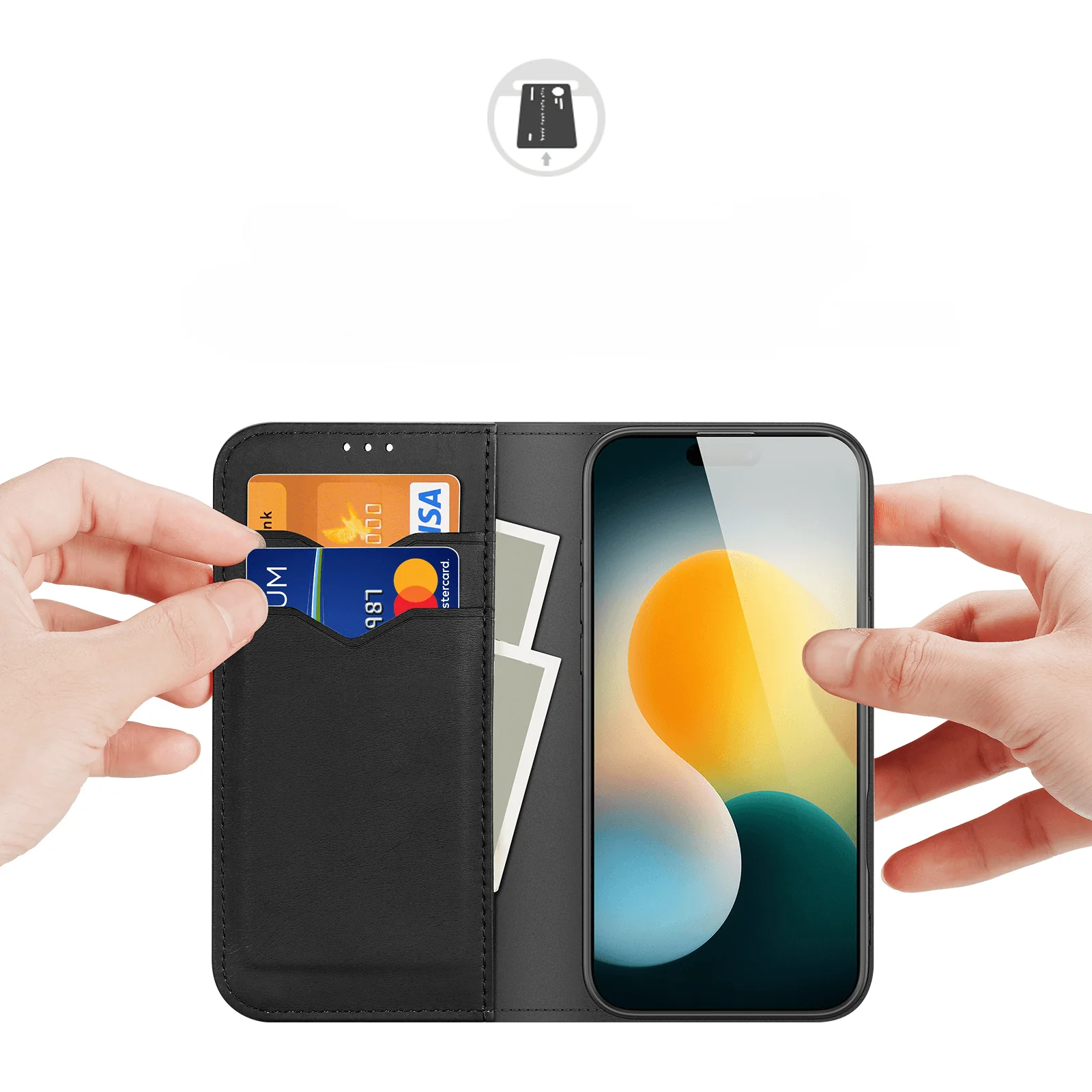 iPhone 17 - DUX DUCIS HIVO Etui Tasche mit RFID-Schutz - Image 2