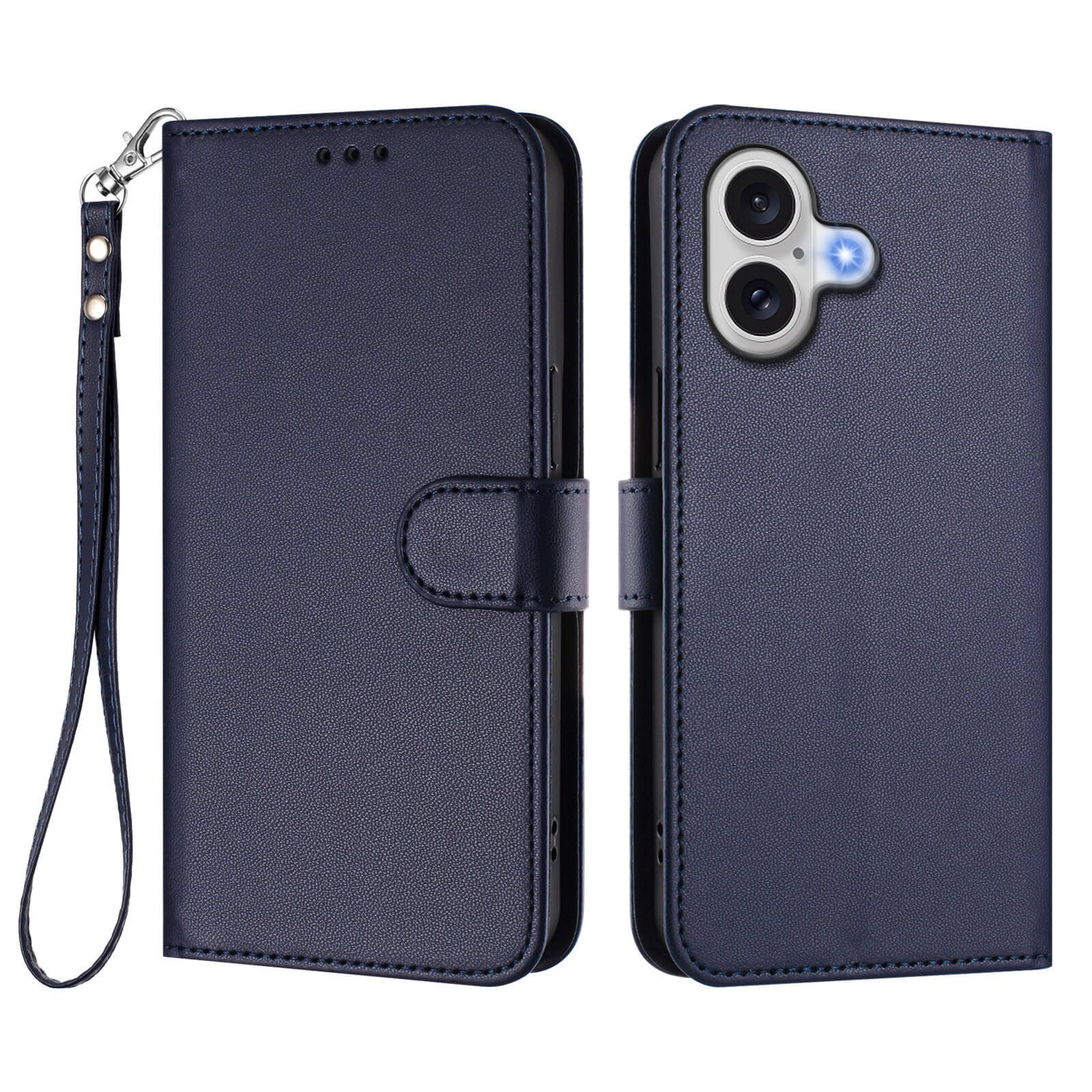 iPhone 17 - Glänzendes Hüllen Etui mit Handschlaufe - Image 14