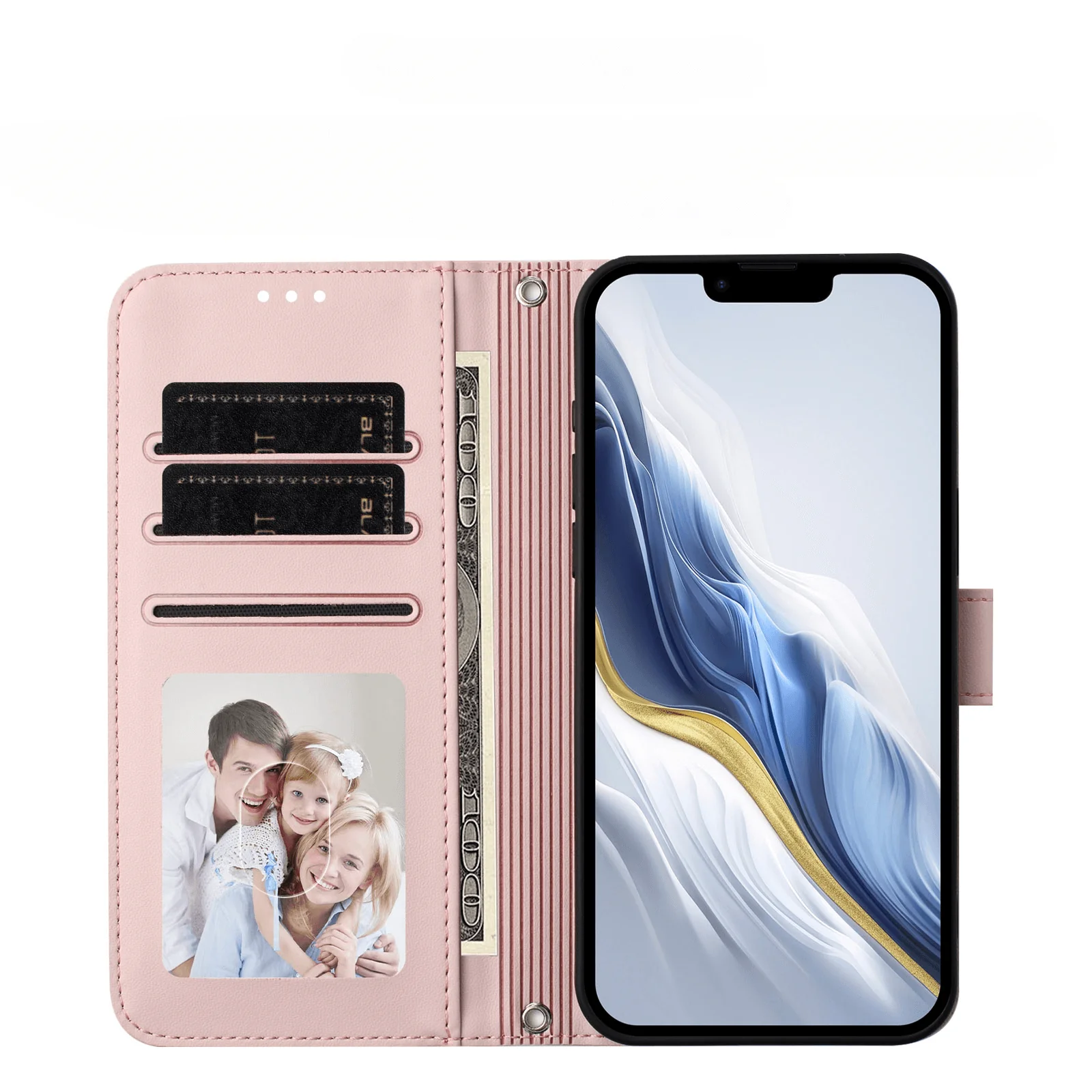 iPhone 17 - Glänzendes Hüllen Etui mit Handschlaufe - Image 36