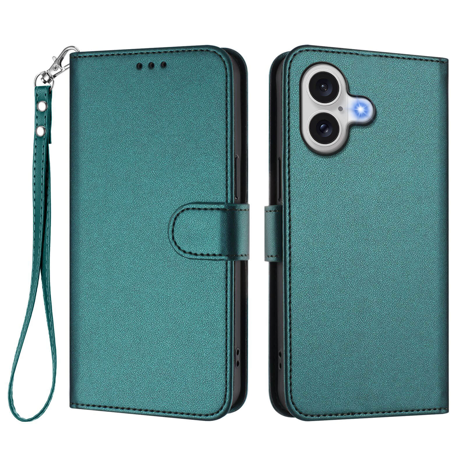 iPhone 17 - Glänzendes Hüllen Etui mit Handschlaufe - Image 7